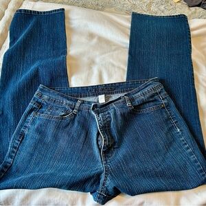 Charter Club Dark Blue Straight Leg Jeans